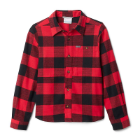 Columbia Boys' Rockfall Flannel Shirt - XL - Mountain Red Twill Buffalo Check