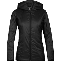 Icebreaker Women's Helix Hooded Jacket - Medium - Black