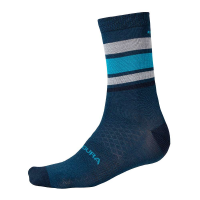 Endura BaaBaa Merino Stripe Sock - Small / Medium - Matt Black