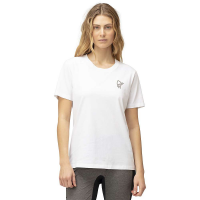 Norrona Women's /29 Cotton Vikinghead Embroidery T-Shirt - Small - White
