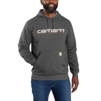 Carhartt Men's Rain Defender Loose Fit Midweight Logo Graphic Sweatshi - XXL Regular - Carbon Heather