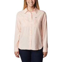 Columbia Women's Silver Ridge Utility LS Shirt - Large - Peach Blossom