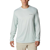 Columbia Men's Terminal Tackle PFG On The Line LS Shirt - XL - Carbon / Ancient Fossil Freshwater