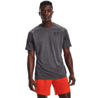 Under Armour Men's Freedom Tech SS Tee - Large - Carbon Black / Black