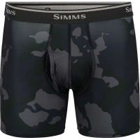 Simms Men's Boxer Brief - XL - Regiment Camo Carbon