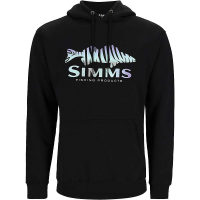Simms Men's Walleye Logo Hoody - 3XL - Black