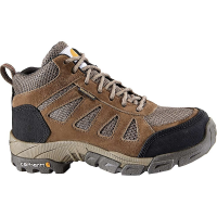Carhartt Women's Lightweight Waterproof Work Hiker Boot - Soft Toe - 11 - Brown Brushed Suede/Nylon