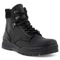 Ecco Men's Track 25 Waterproof Leather Boot - 46 - Black