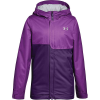 Under Armour Girls' UA Coldgear Infrared Freshies Jacket - XL - Purple Rave / Indulge / Overcast Grey
