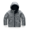 The North Face Toddler's Girls Reversible Perrito Jacket - 4T - TNF Black Gingham Print