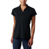 Columbia Women's Innisfree SS Polo Shirt - 1X - Black