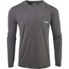 Mountain Khakis Men's Pocket LS Sleeve T-Shirt - Small - Slate Heather / Heron