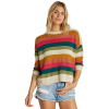 Billabong Women's Bold Moves Sweater - Medium - Multi