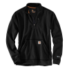 Carhartt Men's Force Extremes Mock Neck Half-Zip Sweatshirt - 4XL - Black