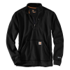 Carhartt Men's Force Extremes Mock Neck Half-Zip Sweatshirt - XL - Black