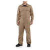 Carhartt Men's Flame Resistant Traditional Twill Coverall - 56 Short - Khaki