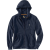 Carhartt Men's Force Delmont Graphic Full Zip Hooded Sweatshirt - 3XL Tall - Navy Heather