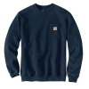 Carhartt Men's Crewneck Pocket Sweatshirt - 4XL Regular - New Navy