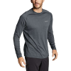 Eddie Bauer Motion Men's Resolution LS Tee - Small - Charcoal Heather