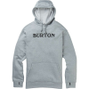 Burton Men's Oak Pullover - Small - Horizontal Logo Grey Heather