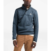 The North Face Men's Sherpa Patrol 1/4 Snap Pullover - XXL - Shady Blue Heather/Peyote Beige