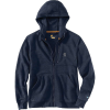 Carhartt Men's Force Delmont Graphic Full Zip Hooded Sweatshirt - XL Tall - Navy Heather