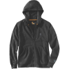 Carhartt Men's Force Delmont Graphic Full Zip Hooded Sweatshirt - XXL Regular - Black Heather