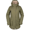 Volcom Women's Walk On By 5K Parka - Large - Army Green Combo