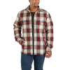 Carhartt Men's Hubbard Sherpa-Lined Shirt Jac - XXL Regular - Dark Crimson