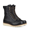 Red Wing Heritage Women's 3424 8-Inch Winter Moc Boot - 6.5 - Black Boundary
