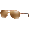 Oakley Women's Feedback Polarized Sunglasses - One Size - Rose Gold / Prizm Tungsten Polarized