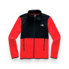 The North Face Men's TKA Glacier Full Zip Jacket - Medium - Fiery Red / TNF Black