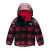 The North Face Toddler Boys' Reversible Perrito Jacket - 3T - TNF Red Mini Buff Check Print