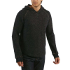 Jeremiah Men's Mission Twist Yarn Sweater Hoodie - Medium - Black
