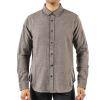 Jeremiah Men's Jaxon Nep Brushed Flannel - Small - Smoked Pearl