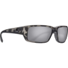 Costa Del Mar Men's Fantail Polarized Sunglasses - One Size - Ocearch Matte Tiger Shark/Gray Silver Mirror 580G