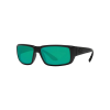 Costa Del Mar Men's Fantail Polarized Sunglasses - One Size - Blackout/Green  W580