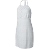 Columbia Women's Armadale II Halter Top Dress - Medium - Cirrus Grey Wave Leaves Print