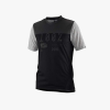 100% Men's AIRMATIC Jersey - Large - Black/Charcoal