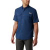Columbia Men's Blood And Guts III SS Woven Shirt - Large - Carbon