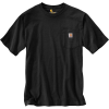 Carhartt Men's Workwear Logo Fish Graphic Pocket SS T-Shirt - Medium Regular - Black