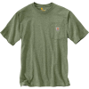 Carhartt Men's Workwear Pocket SS T Shirt - XL Regular - Olivine Heather