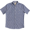 Quiksilver Men's Airbourne Fishes Shirt - Medium - Estate Blue Airbourne Fishes