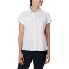 Columbia Women's Silver Ridge Lite SS Shirt - Medium - White