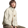 The North Face Women's Cragmont Fleece Jacket - Large - Vintage White / Kelp Tan