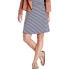 Toad & Co Women's Chaka Skirt - Small - True Navy Stripe