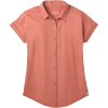 Smartwool Women's Everyday Exploration Button Down Top - Large - Rose Cloud
