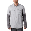 Columbia Men's Silver Ridge Lite Hybrid Shirt - Large - Columbia Grey / City Grey