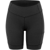 Louis Garneau Women's Fit Sensor Texture 7.5 Inch Short - Small - Black