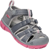 Keen Toddler Seacamp II CNX Sandal - 7 - Steel Grey / Rapture Rose